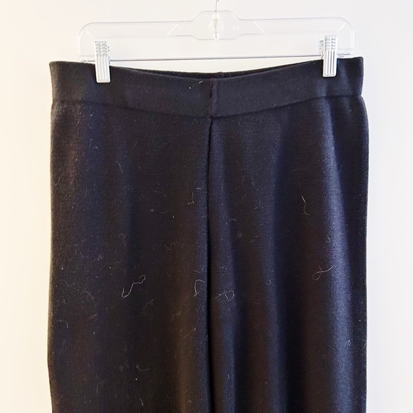 LC Waikiki Basic Elastic Waist Wide Leg Knit Pants - Picture 2 of 3
